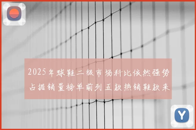 2025年球鞋二级市场科比依然强势占据销量榜单前列五款热销鞋款来自科比系列