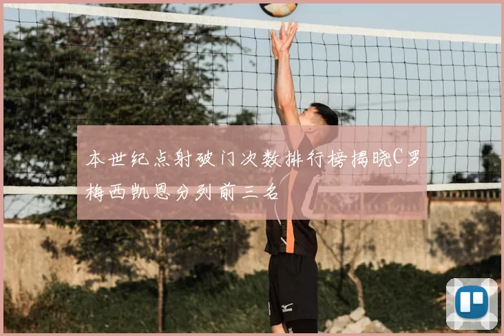 本世纪点射破门次数排行榜揭晓C罗梅西凯恩分列前三名