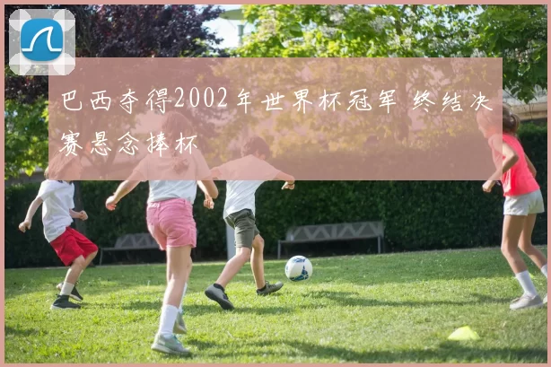 巴西夺得2002年世界杯冠军 终结决赛悬念捧杯